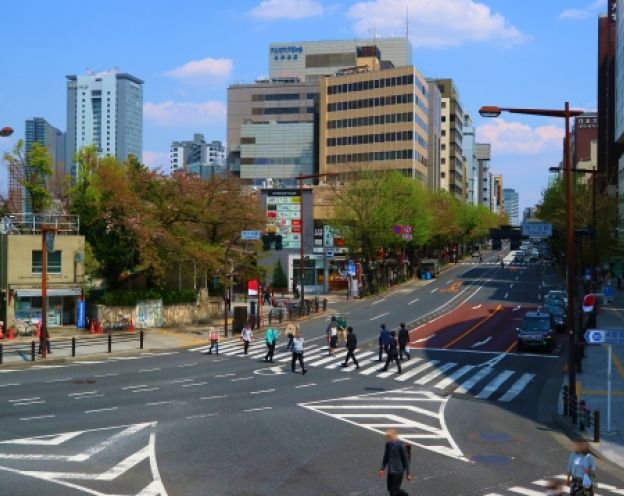 市ヶ谷エリアの風景